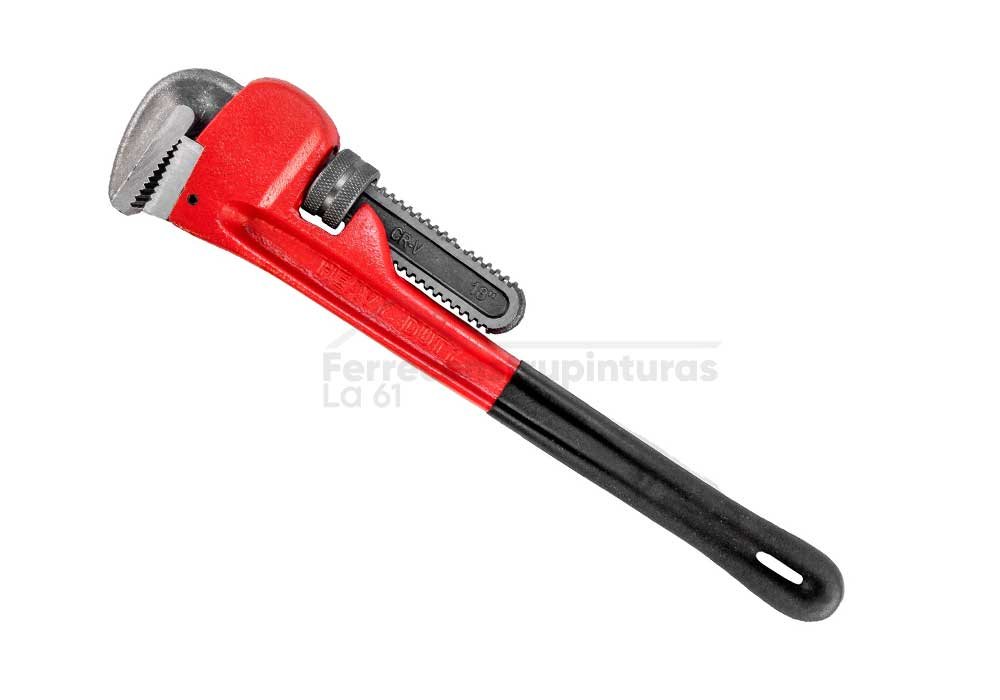 Llave para Tubo CV 8" Mango Plastico