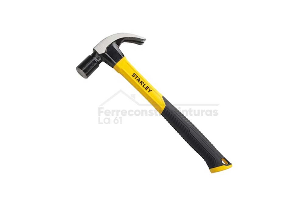 Martillo Uña Curvo con Mango de Fibra de Vidrio 20oz (568 gr)