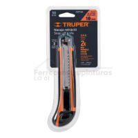 Cutter 18 mm profesional con alma metálica y grip