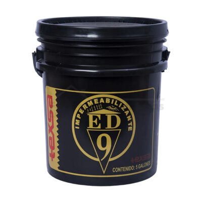 Emulsión Asfáltica Impermeabilizante Ed-9 - 5gl