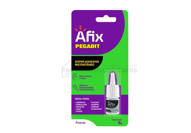 adhesivo Instantáneo Afix Pegadit x 5 gr